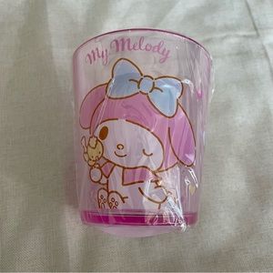 NEW Cute Sanrio My Melody Pink Plastic Cup